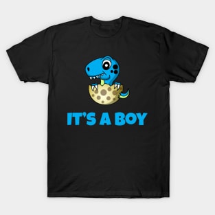 It`s a boy dino baby! Cute surprise gift! T-Shirt